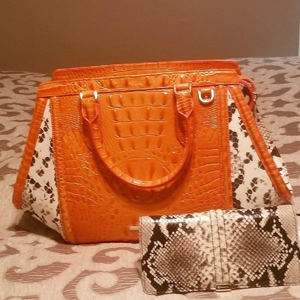 NWT Arden satchel in Wynette Marmalade